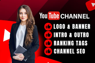 create and setup youtube channel