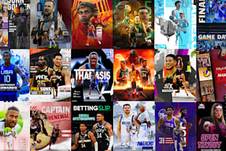 create eyecatching sports graphic designs