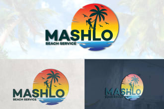 do minimalist creative travel adventure natural logo design
