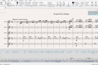 transpose your sheet music into any key