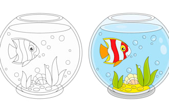 create children coloring book pages