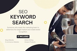 perform in depth SEO keyword research for websites