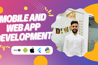 develop cross platform flutter apps with modern UI and best practices