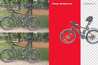 do professional photo editing and background removal