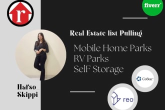 pull lists of  moms pops mobile home parks rv park  self storages
