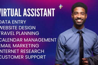 personal executive virtual assistant and social media content manager VA admin