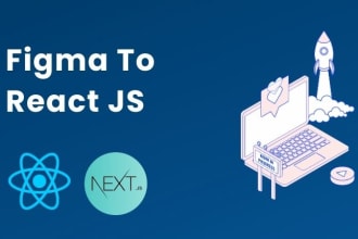 convert figma to react js or next js