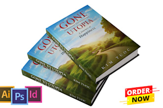 create book cover design, kindle cover and ebook design