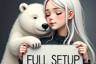 setup everything for comfyui