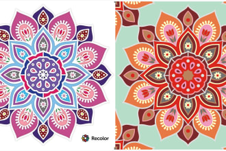 perfectly trace image or logo in vector