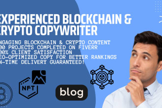 seo articles or blogs on crypto blockchain fintech IT web3 saas cloud science