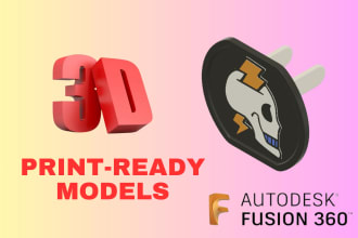 create 3d printing ready models using fusion 360