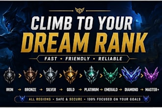 get your desired rank in league of legends