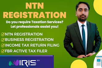do ntn registration and income tax return filing