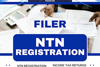 do ntn registration and income tax return filing