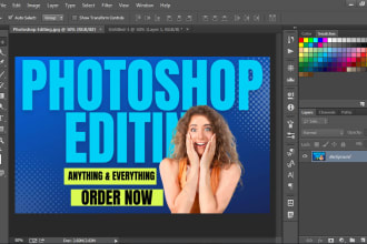 be your photoshop editing expert