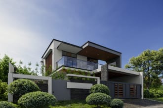 render realistic residential images using 3ds max corona