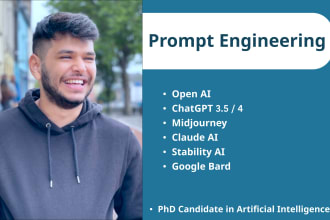 be your prompt engineer and ai model trainer with rags and openai