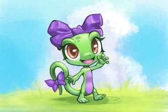 draw amazon KDP professional children book illustration