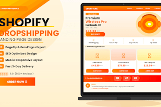 build shopify dropshipping store shopify redesign store with pagefly or gempages