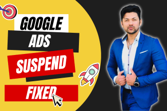 fix or unsuspend suspended ads account, google ads suspend, suspension fix