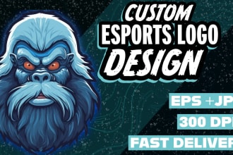 design a mascot logo for your team or channel