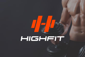 do an inspiring sports, fitness, and yoga logo for your wellness business