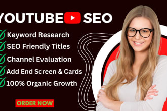 do best youtube video SEO expert optimization and channel growth manager