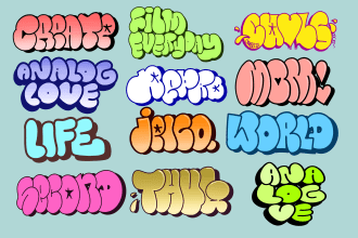 create graffiti throw up with your name or brand in 24h