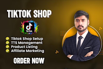 setup tik tok shop, tik tok affiliate and tiktok shop marketing