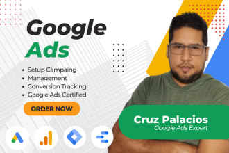 set up or optimize your google ads PPC campaigns