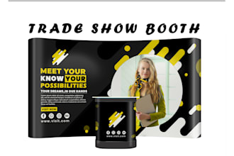 design trade show booth backdrop booth design  for your exhibition