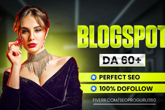 high domain authority da blogspot SEO dofollow backlinks