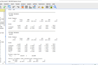 do mediation and moderation analysis using spss