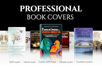 design an original book cover for you