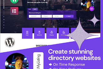 build directory listing site with mylisting theme