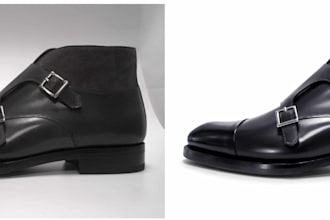 shoe image editing retouching