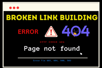 fix broken links, breadcrumbs error, fix 404 error, and 301 redirect