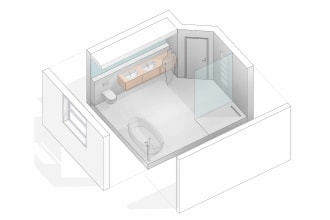 create stunning bathroom floor plans for your dream space
