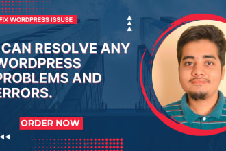 fix wordpress bugs, fix plugin issues, fix wordpress errors