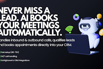build an ai calling agent integrated with gohighlevel or any CRM