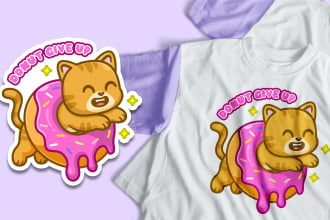 create cute kawaii t shirt and merch for you