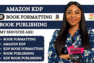 do amazon kdp book publishing, book editing, book formatting, book writing