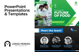 create a powerpoint presentation or template