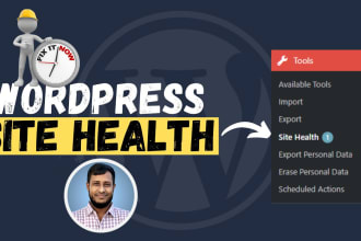 fix wordpress site health issues