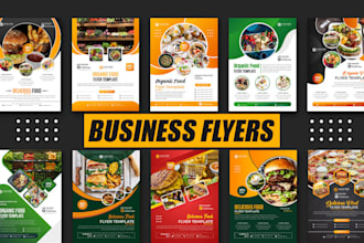 design one sheet, business, marketing and product flyer