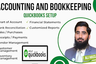 do bookkeeping in quickbooks online