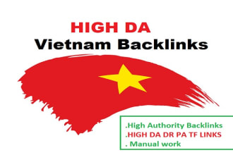 do 22 high quality vietnam forum backlinks vietnamese high da90 link building