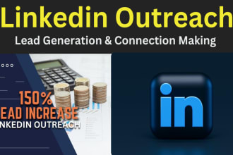 do strategic linkedin outreach campaign with a daily report