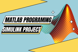 code matlab simulink programming project and task
